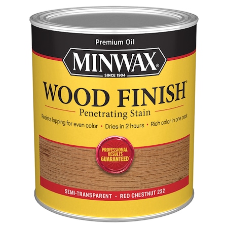 Minwax 1 Qt Red Chestnut Wood Finish Oil-Based Wood Stain 70046